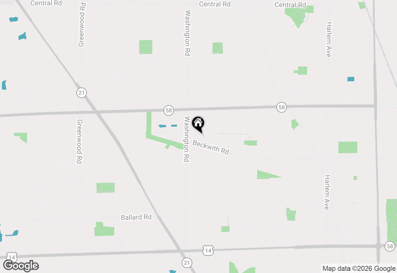 Map of 7927 Wilson Terrace, Morton Grove, IL 60053