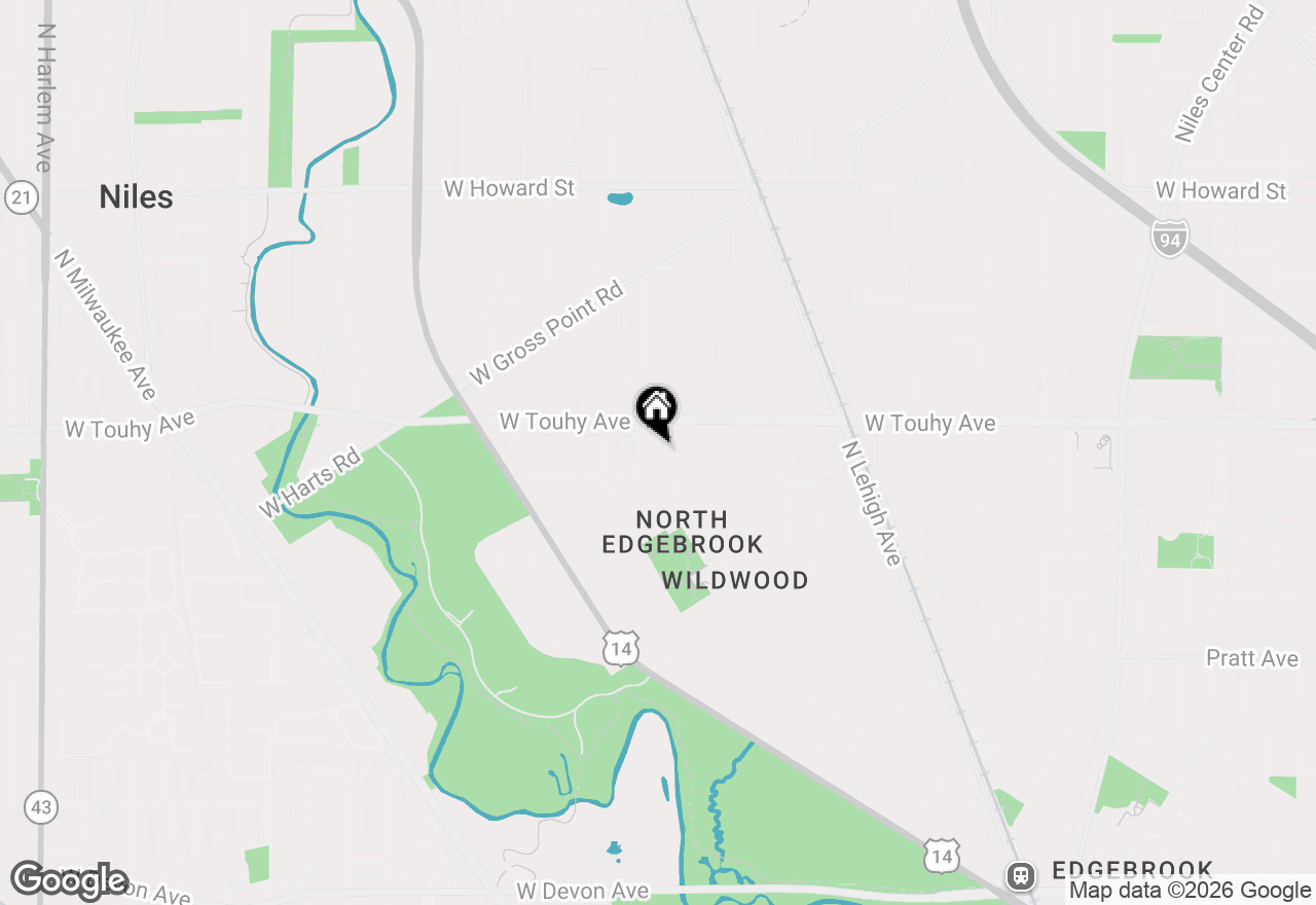 Map of 7162 N Moody Avenue, Chicago, IL 60646