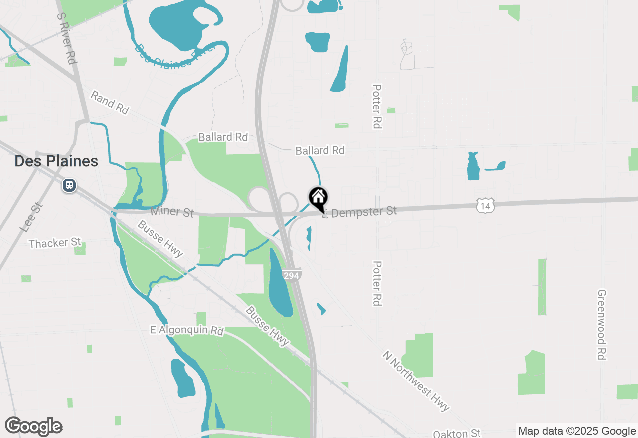 Map of 1604 Park Ridge Point, Park Ridge, IL 60068