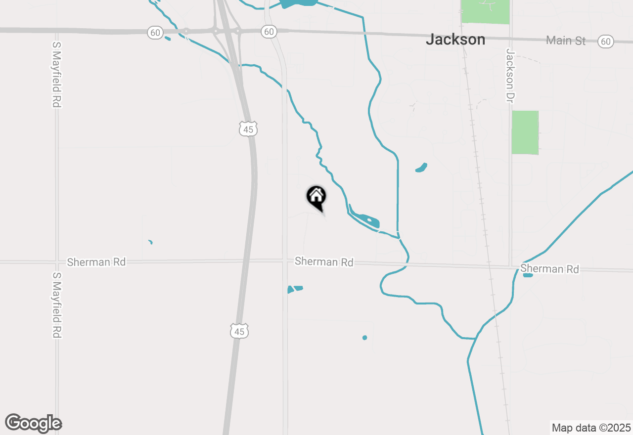 Map of N161W21853 Daisy Dr, Jackson, WI 53037