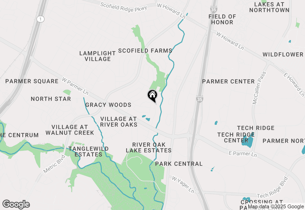 Map of 1353 Braided Rope Dr, Austin, TX 78727