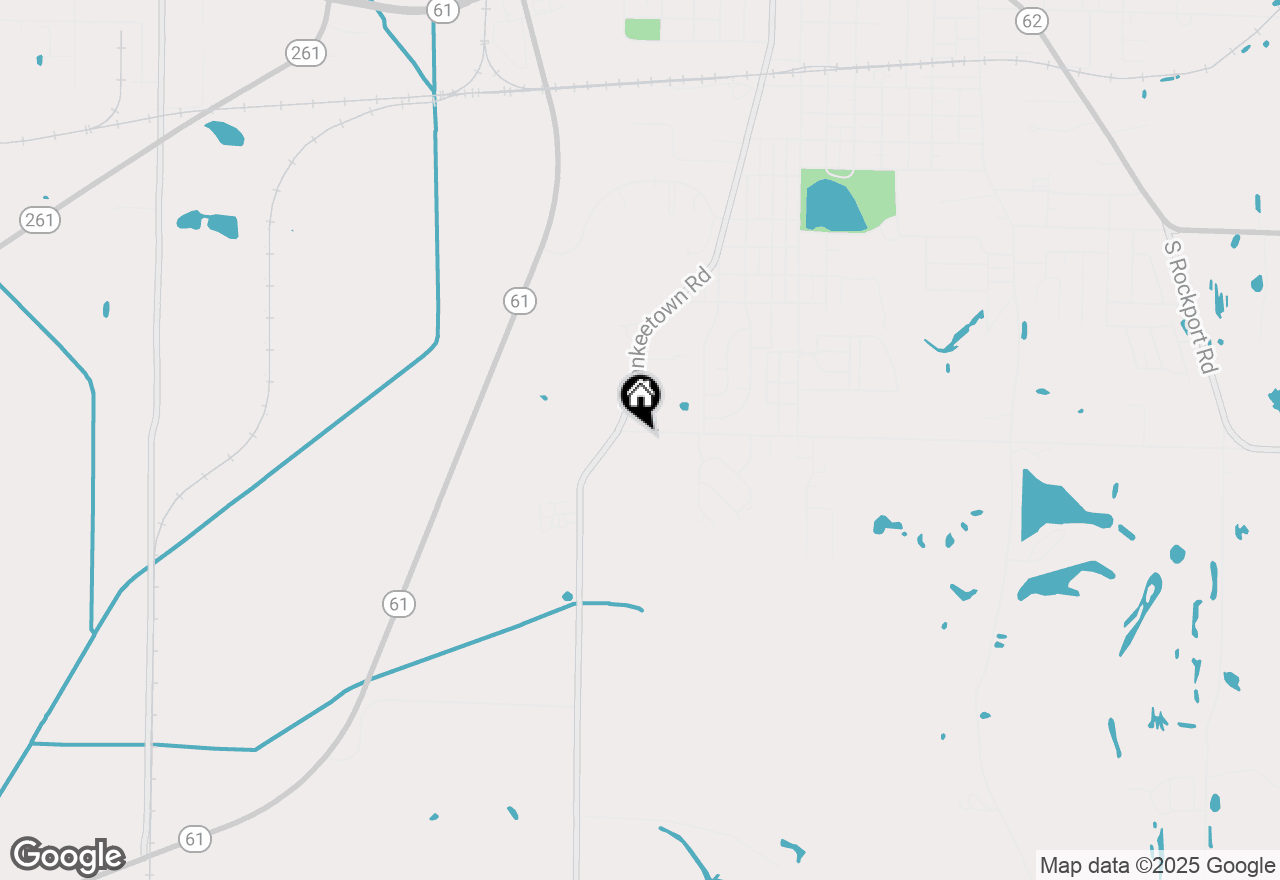 Map of 1877 Maple Grove Road, Boonville, IN 47601