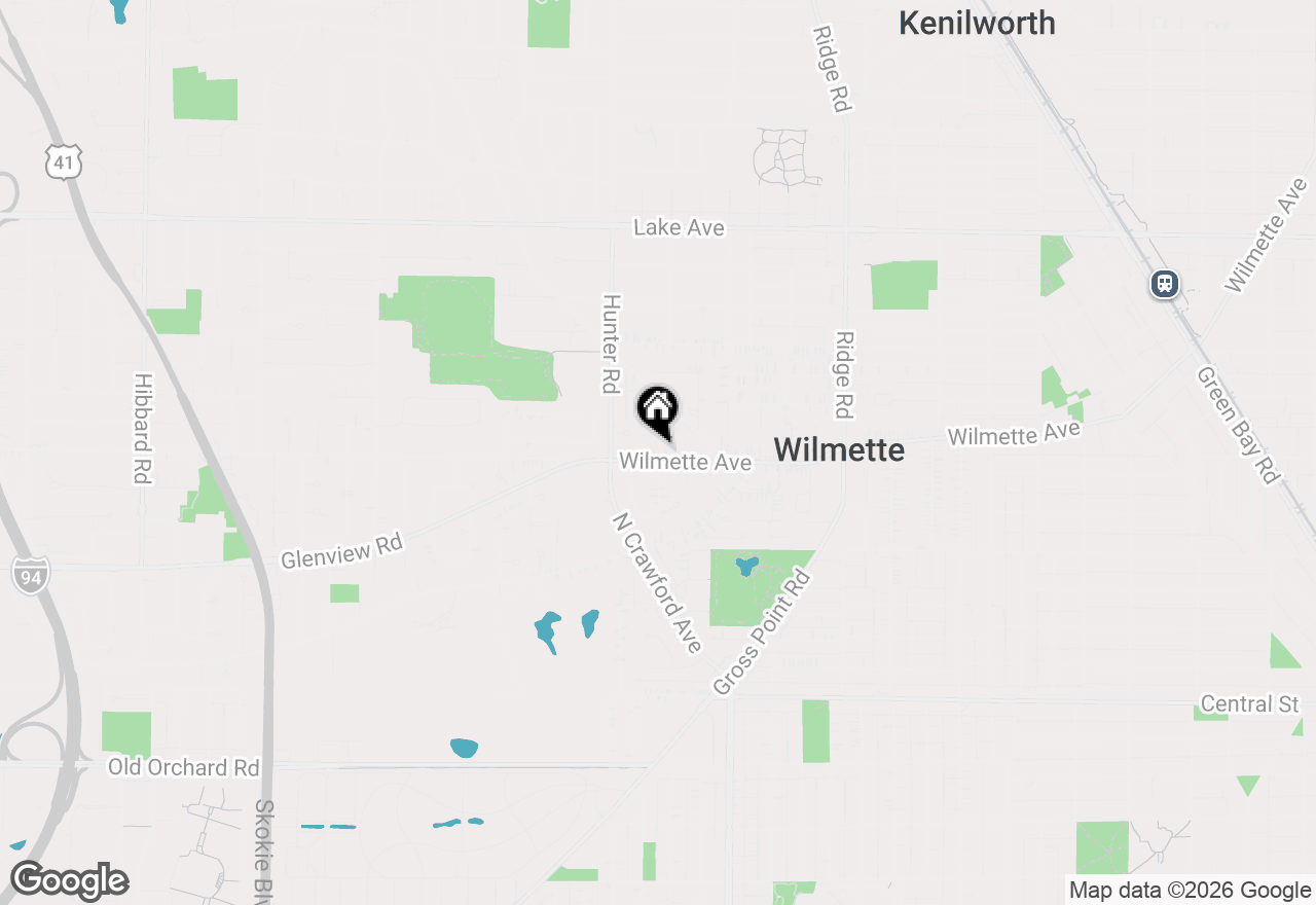 Map of 2208 Wilmette Avenue, Wilmette, IL 60091