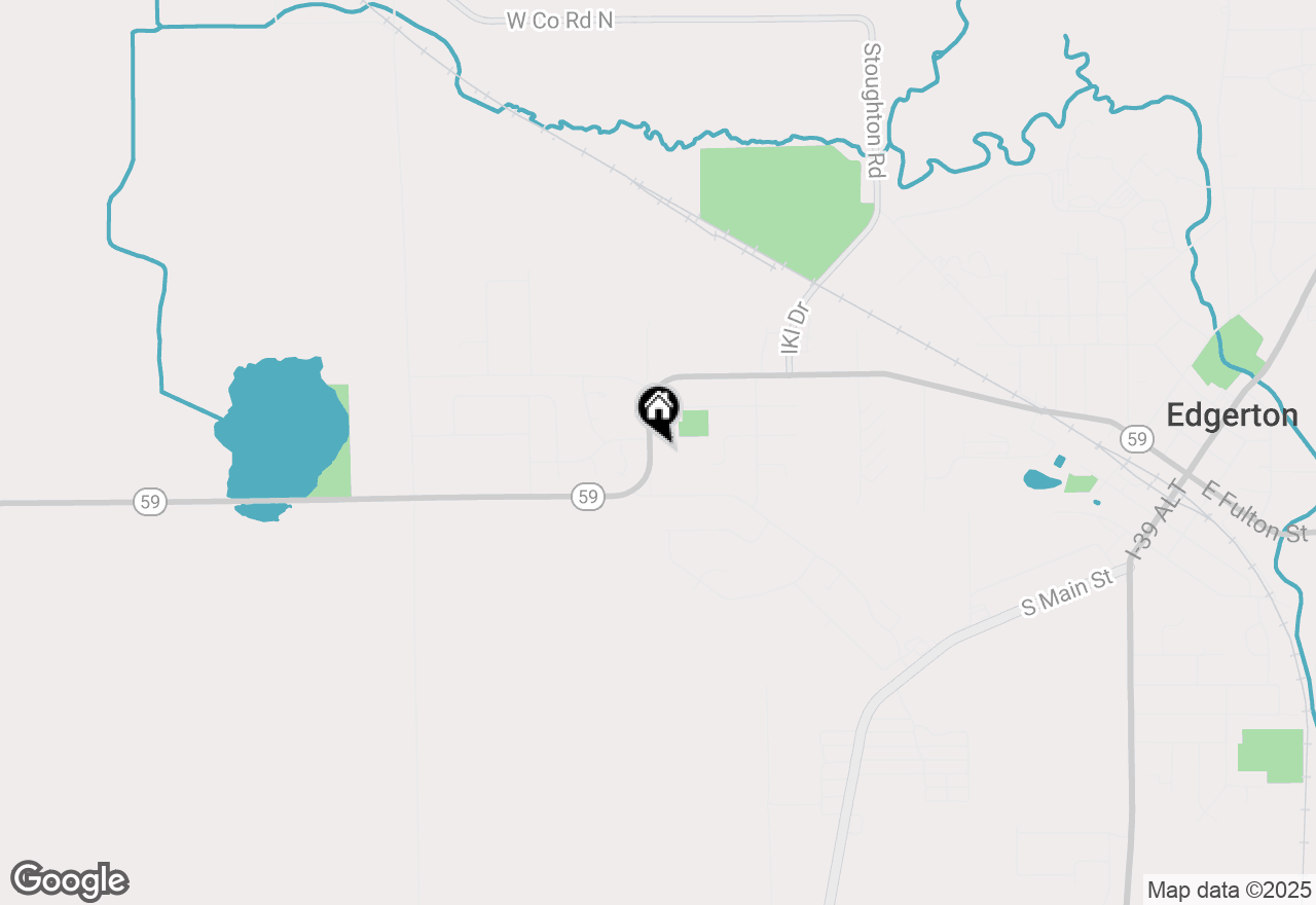 Map of 217 Menhall Drive, Edgerton, WI 53534