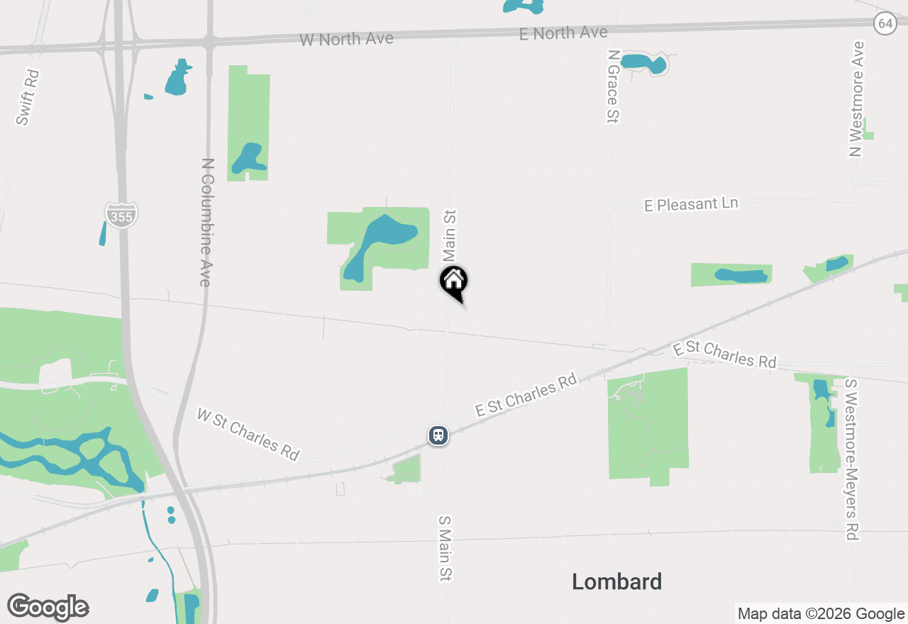 Map of 211 N Main Street, Lombard, IL 60148