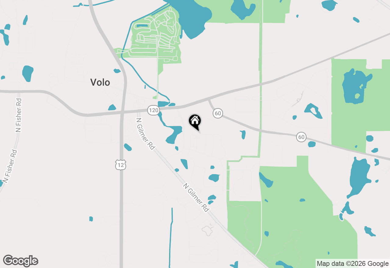 Map of 522 Richard Brown Boulevard, Volo, IL 60073