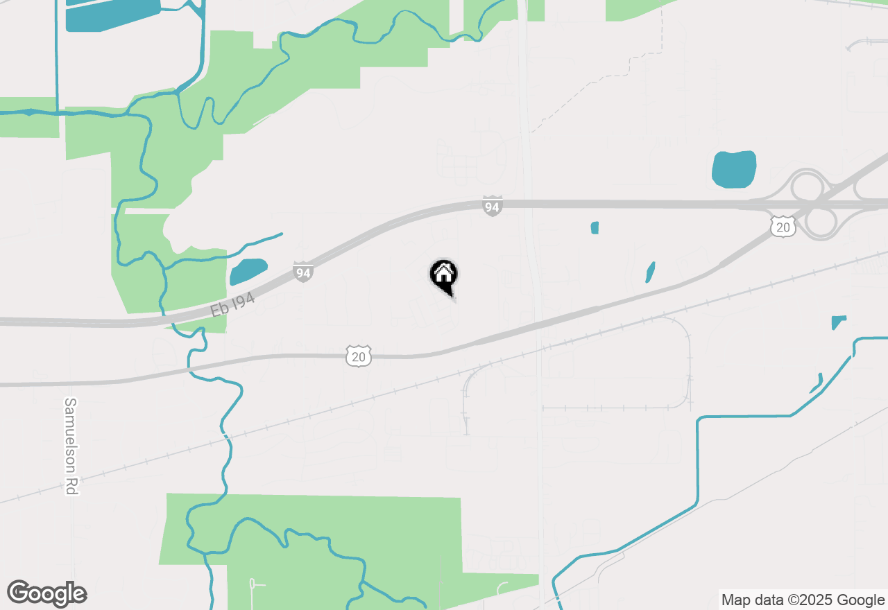 Map of 322 Sherman Avenue, Burns Harbor, IN 46304
