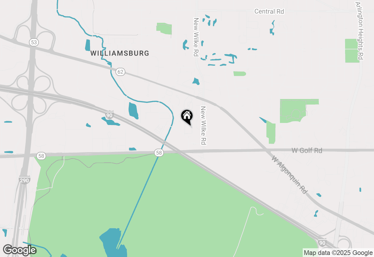 Map of 5600 Astor Lane #111, Rolling Meadows, IL 60008