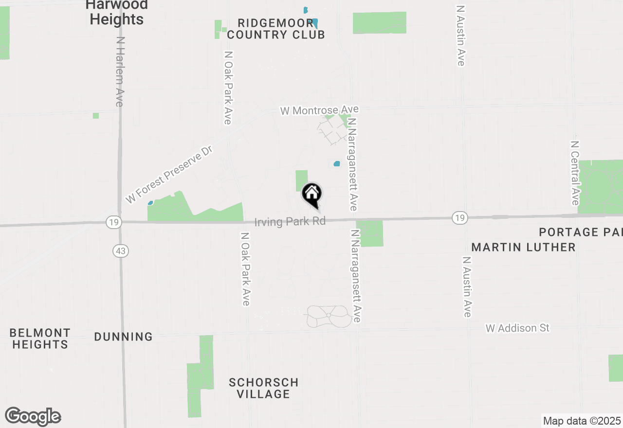 Map of 6530 W Irving Park Road #207, Chicago, IL 60634