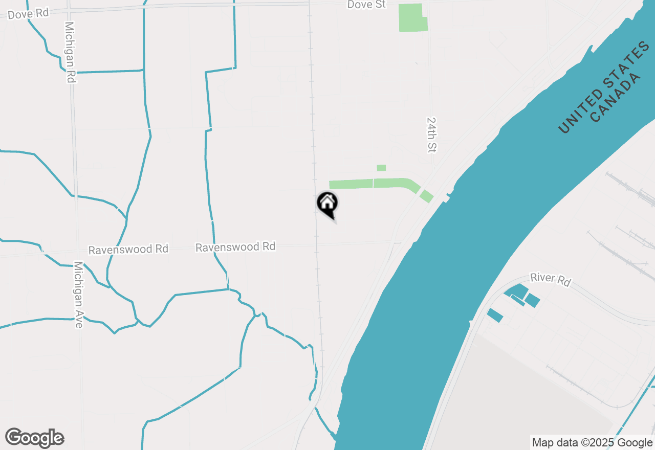 Map of 3104 Sturges Street, Port Huron, MI 48060