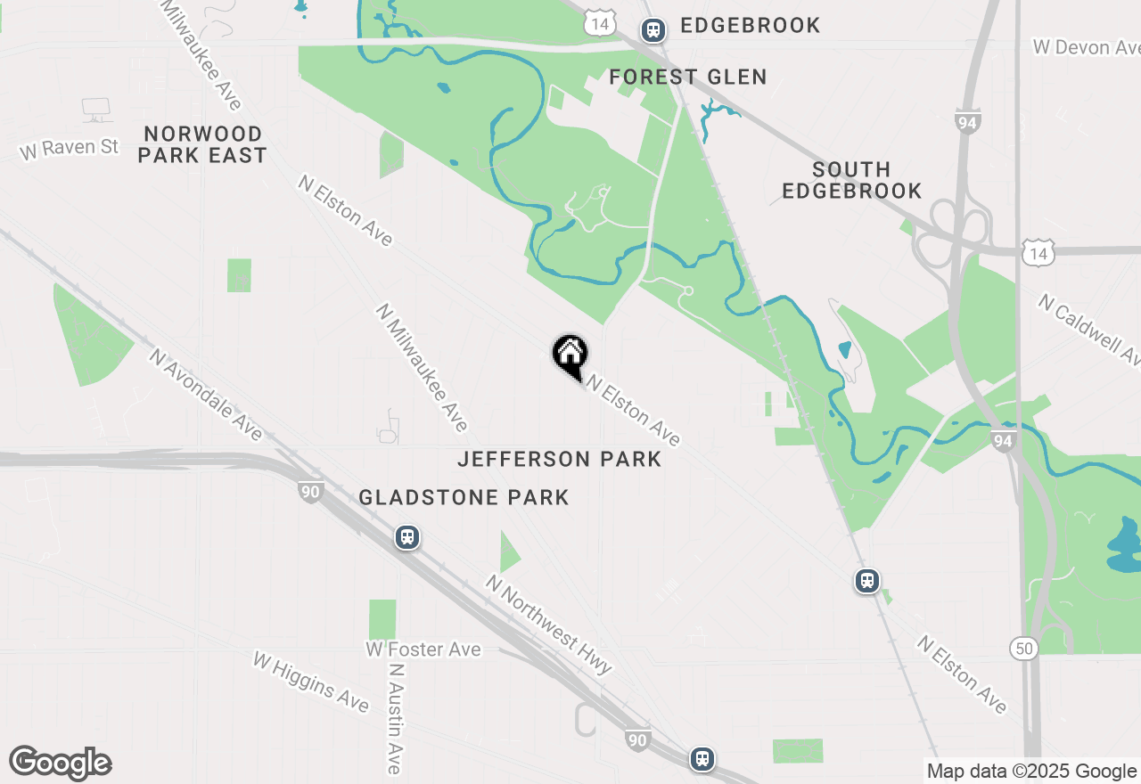 Map of 5700 N Parkside Avenue, Chicago, IL 60646