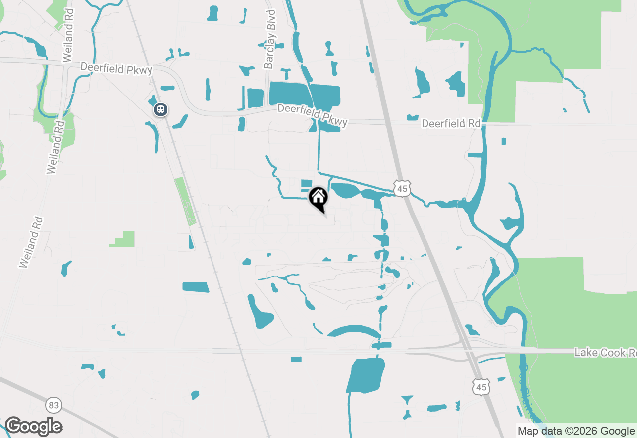 Map of 629 Pheasant Lane, Deerfield, IL 60015