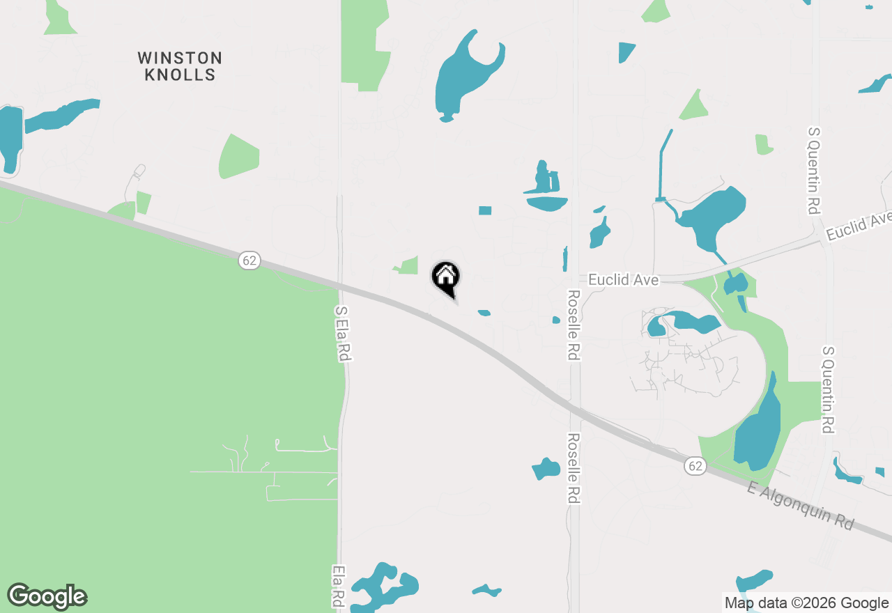 Map of 1817 Ashbury Court #1817, Palatine, IL 60067