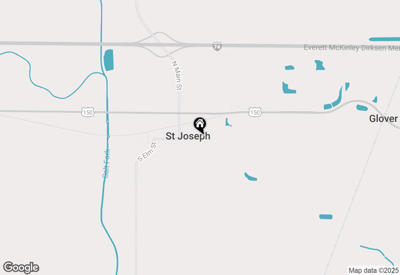 Map of 404 E Sherman Street, St. Joseph, IL 61873