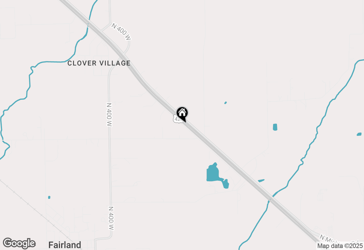 Map of TBD N Frontage Road, Fairland, IN 46126