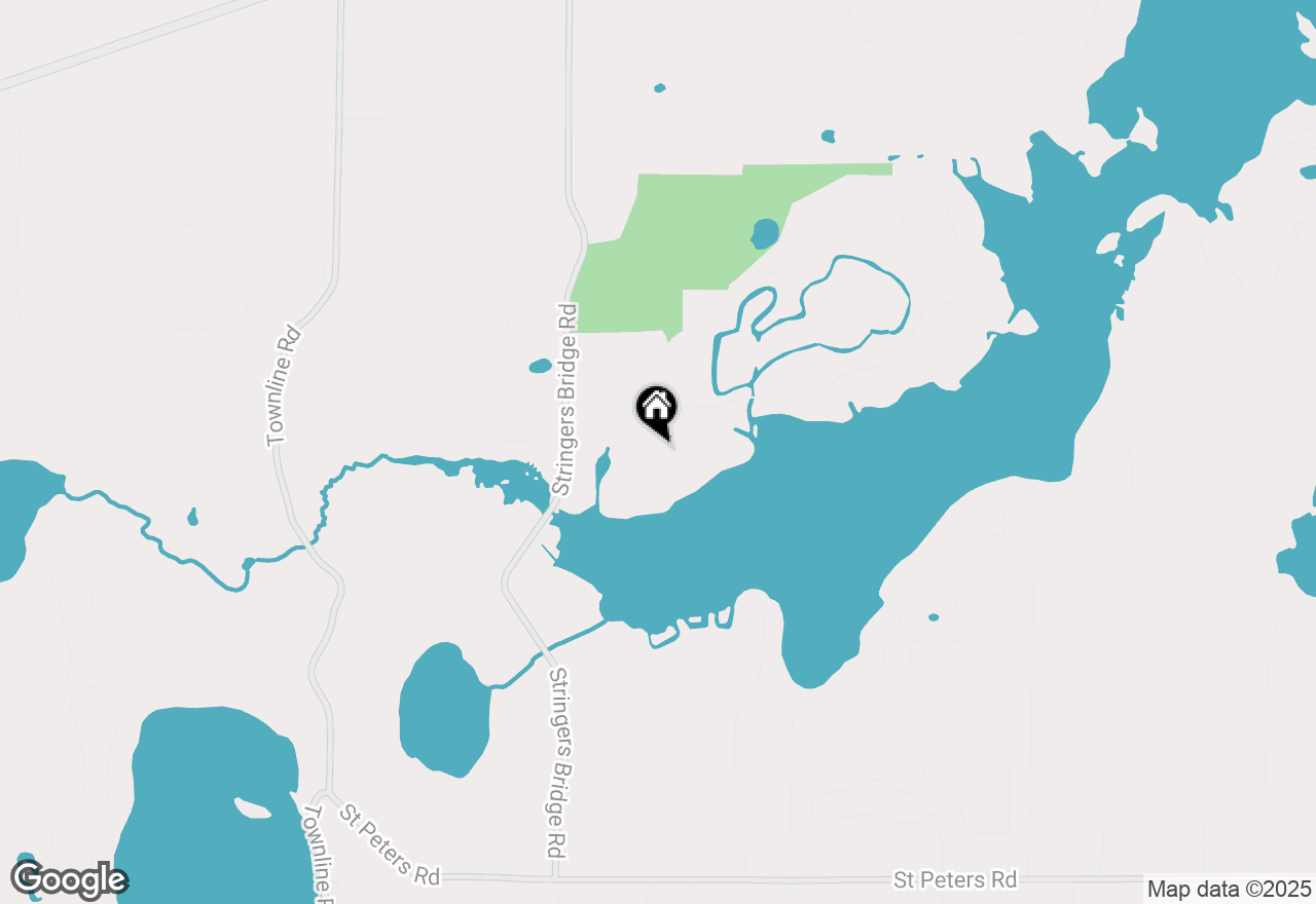 Map of W2172 Country Club Ln, East Troy, WI 53120