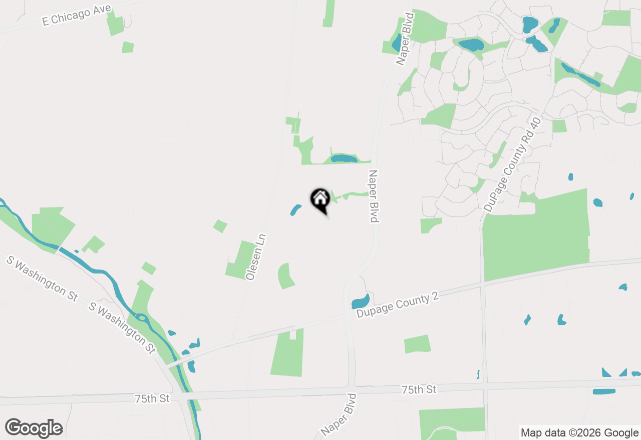 Map of 2515 Huntleigh Lane, Woodridge, IL 60517