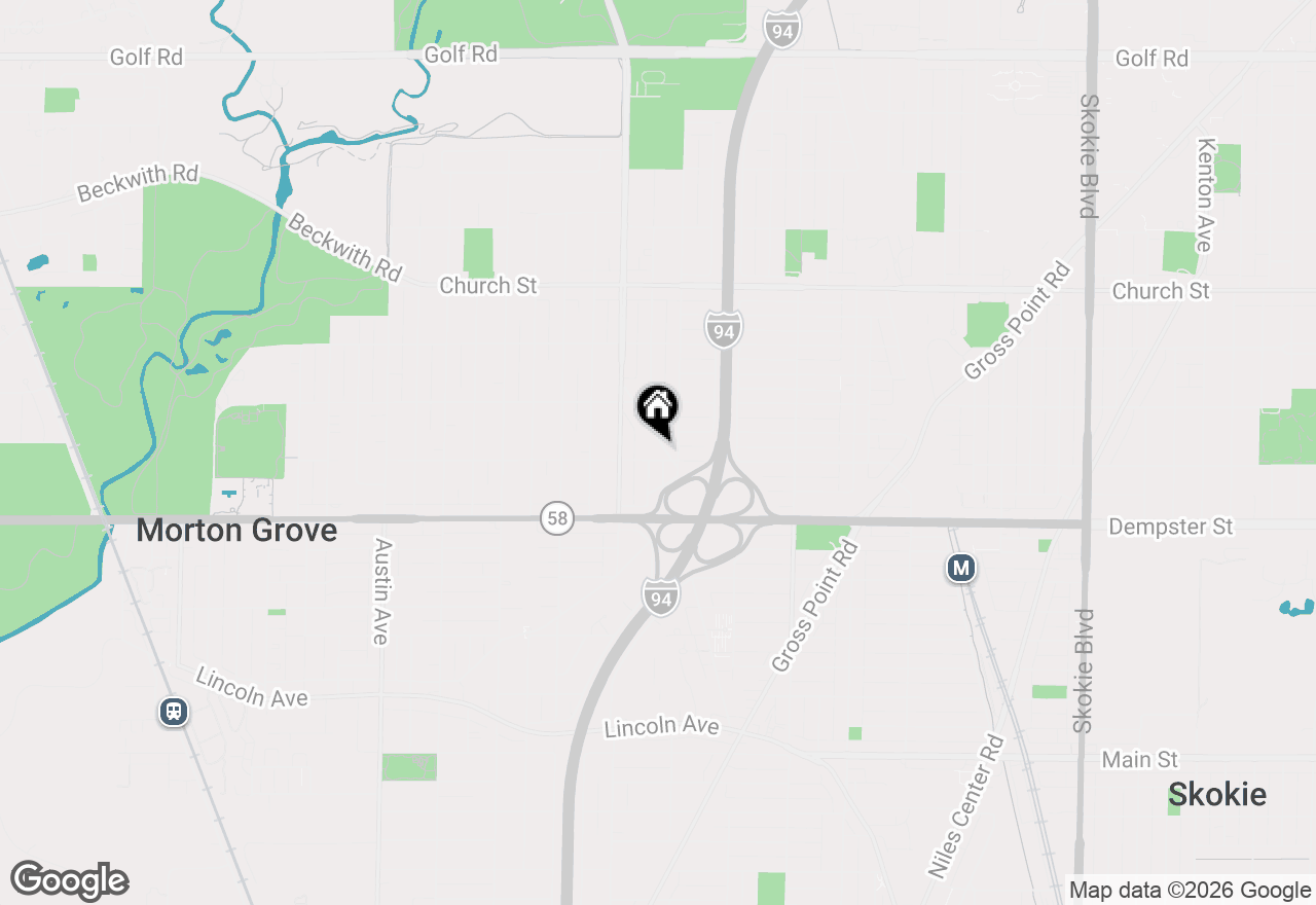 Map of 8912 Harms Road, Morton Grove, IL 60053