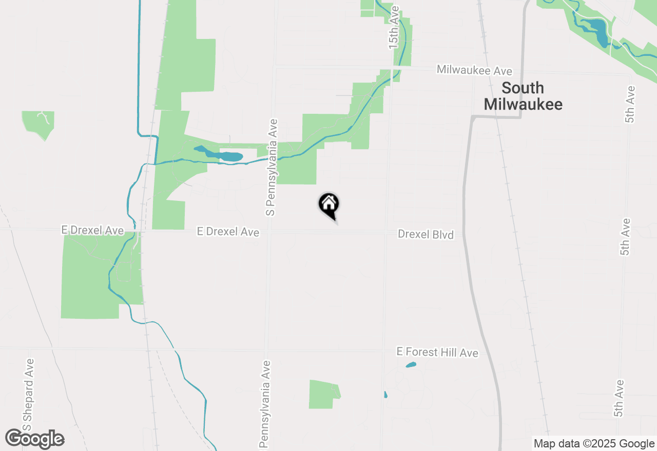 Map of 1700 Drexel Blvd, South Milwaukee, WI 53172