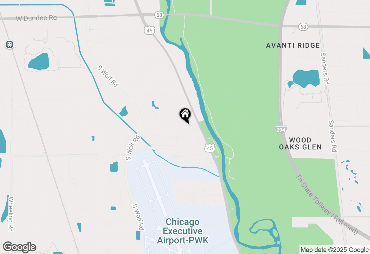 Map of 670 Mill Circle #3005, Wheeling, IL 60090