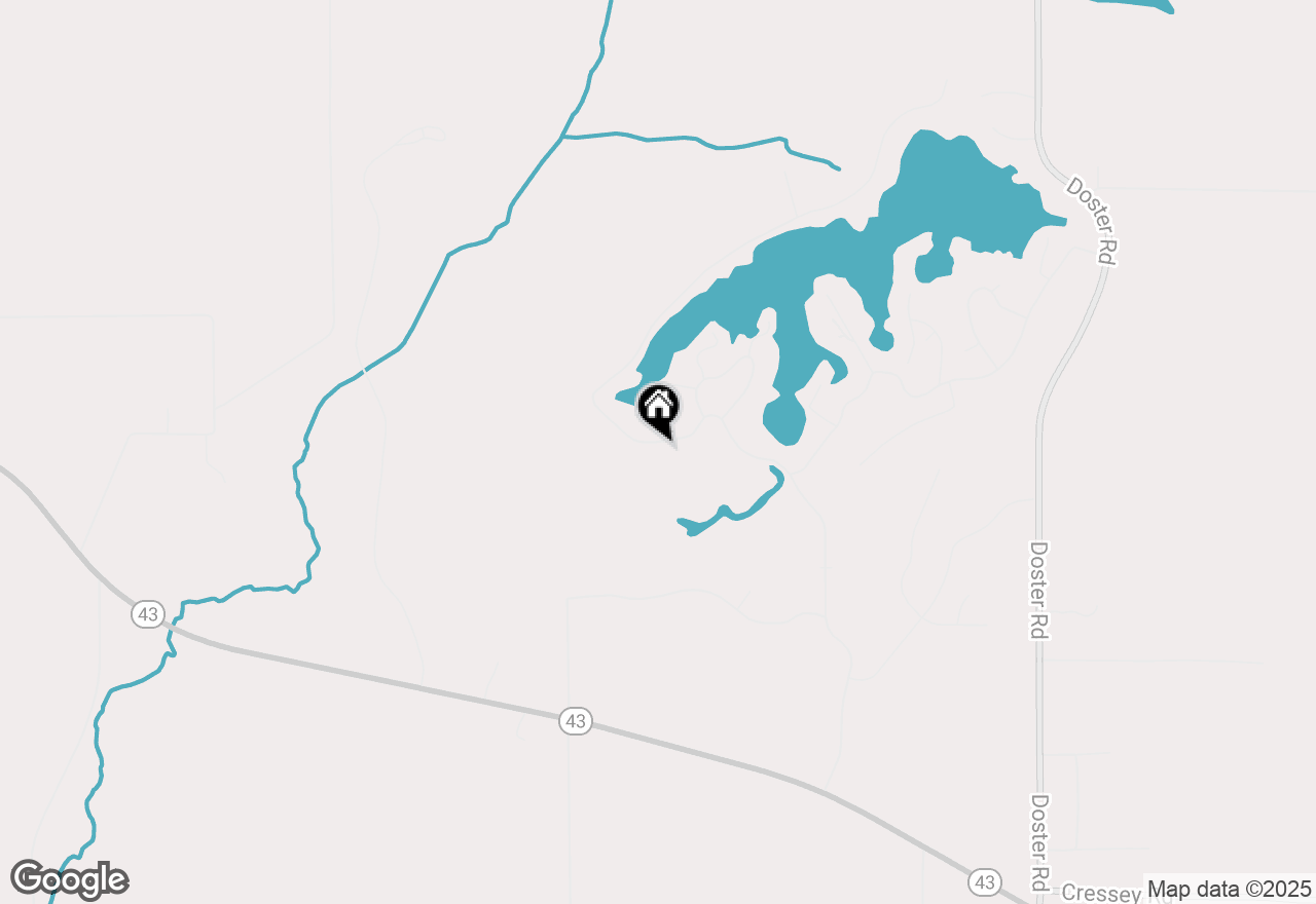 Map of 158 S Lake Doster Drive, Plainwell, MI 49080