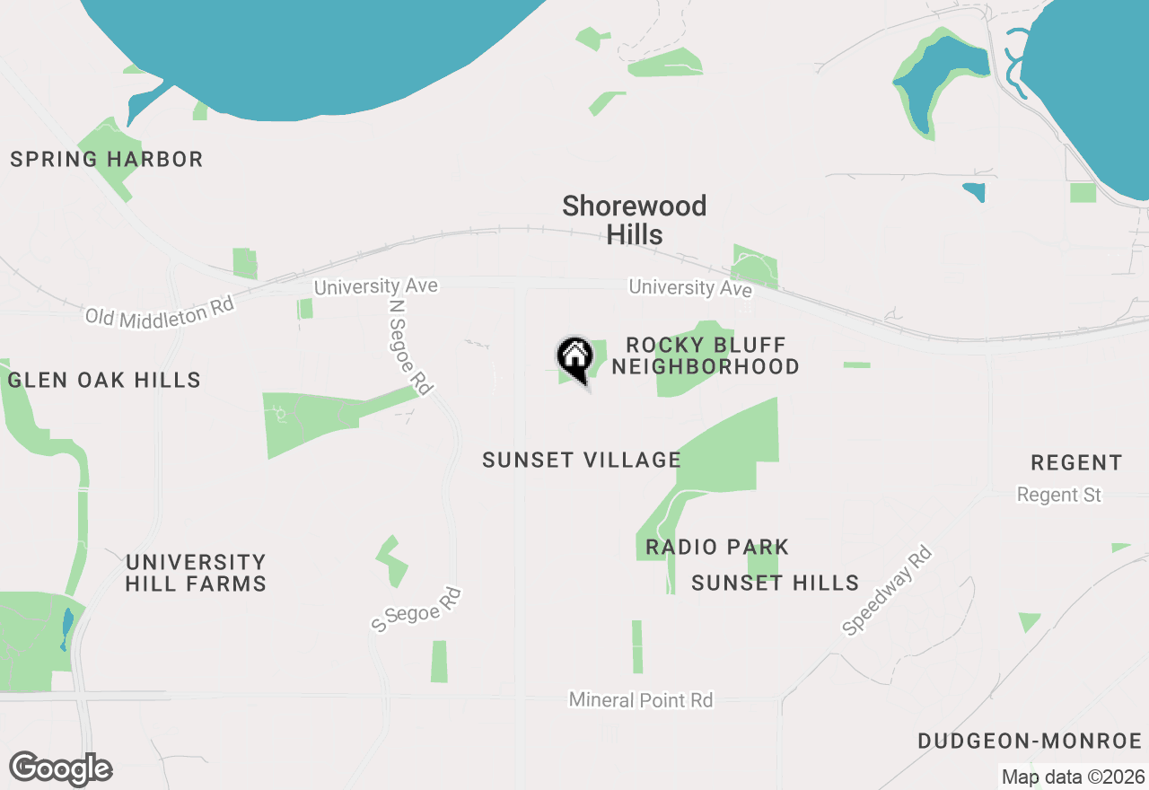 Map of 3533 Heather Crest, Madison, WI 53705