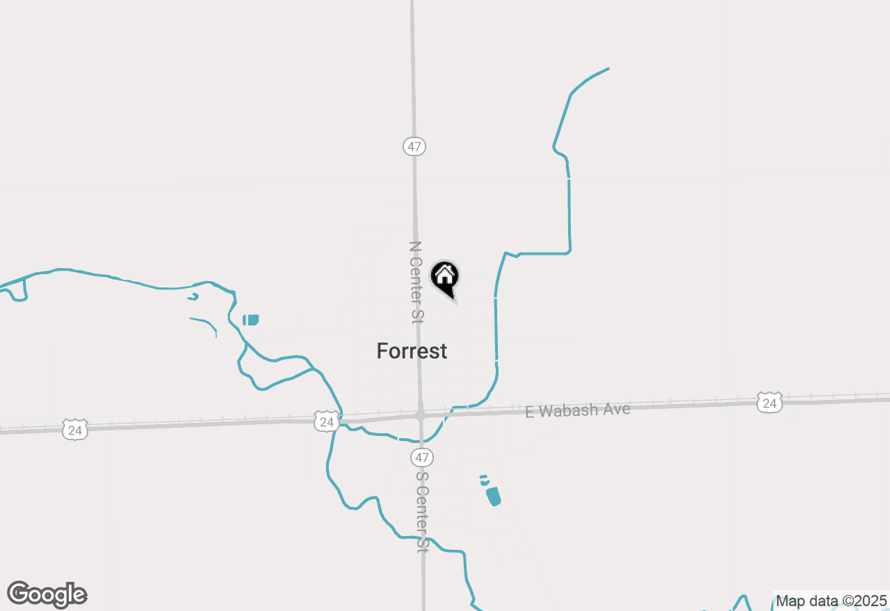 Map of 521 N Beech Street, Forrest, IL 61741