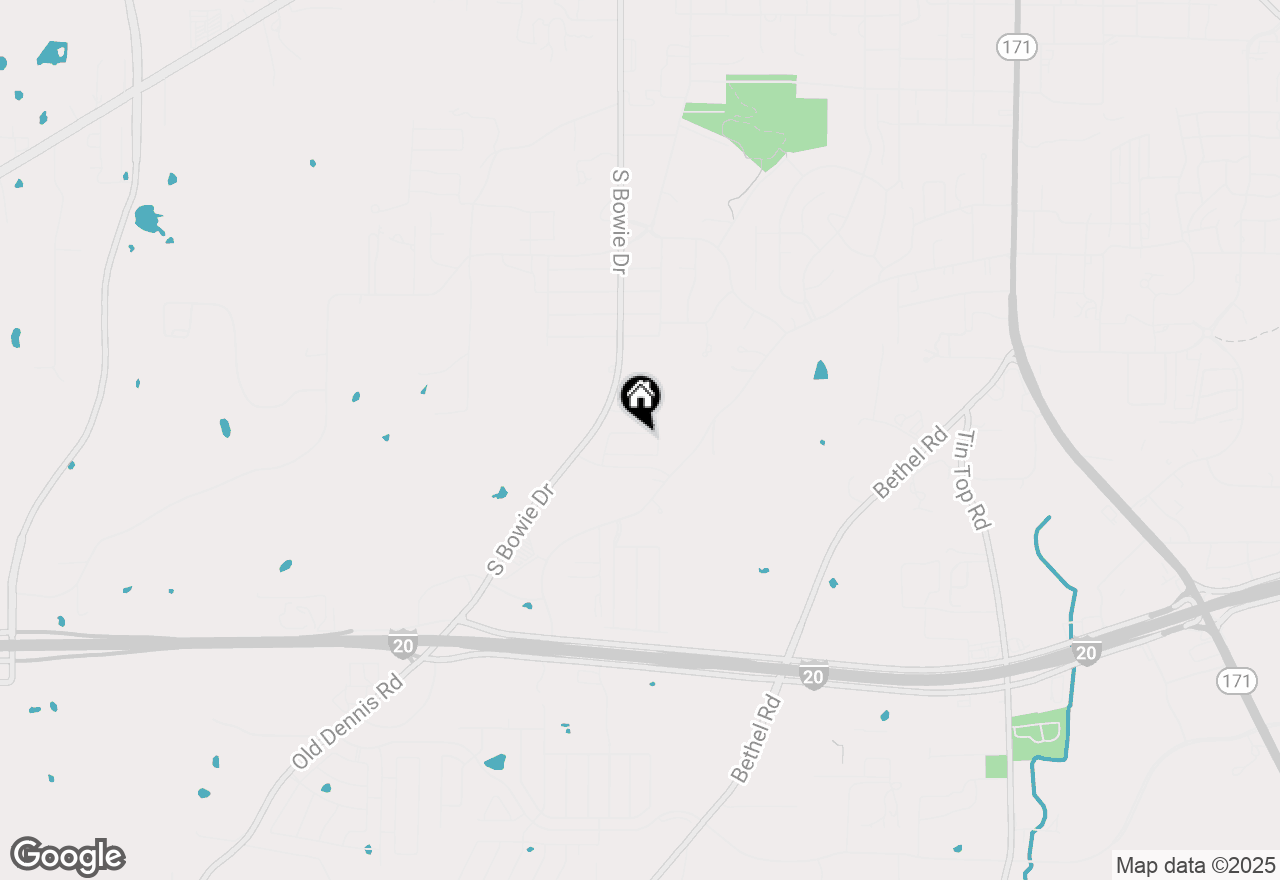 Map of 1813 Barberry Way, Weatherford, TX 76086