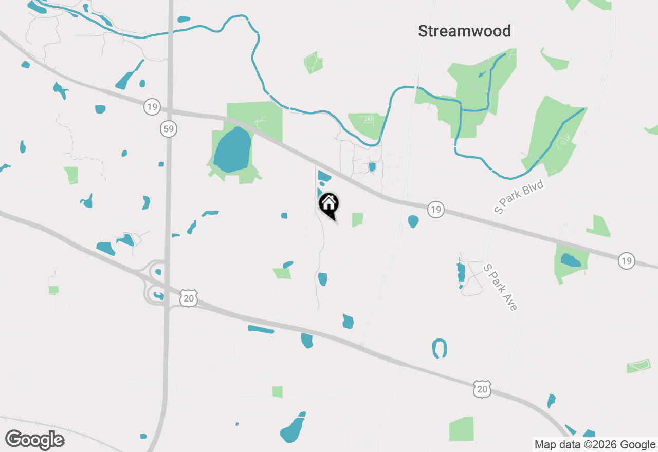 Map of 4 Forest Cove Court, Streamwood, IL 60107