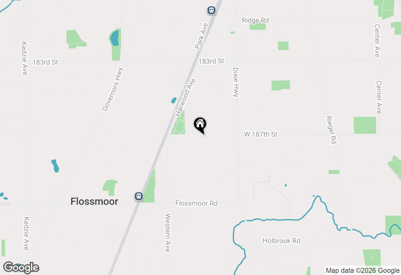 Map of 2209 Collett Lane, Flossmoor, IL 60422