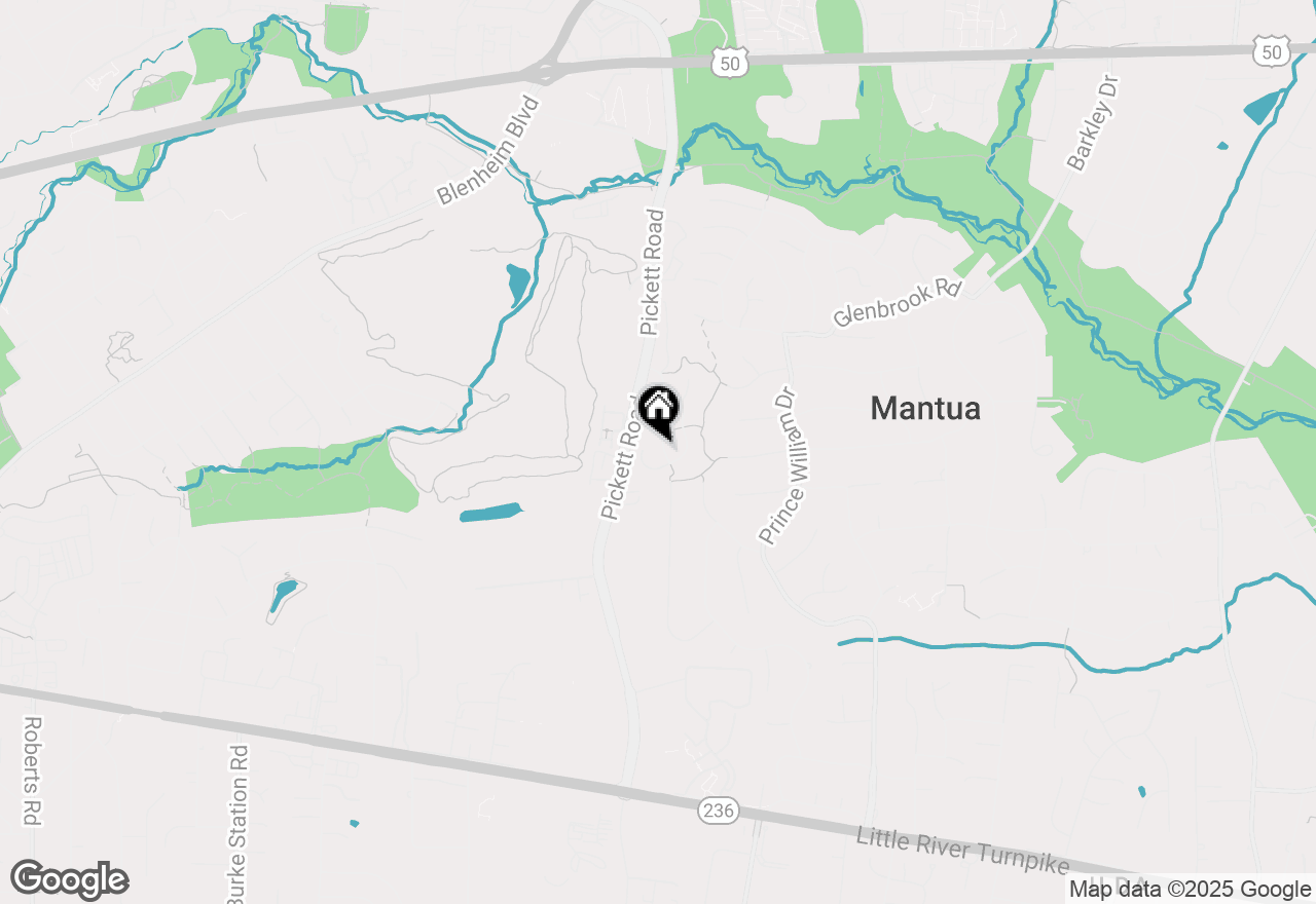Map of 9507 Shelly Krasnow Lane, Fairfax, VA 22031