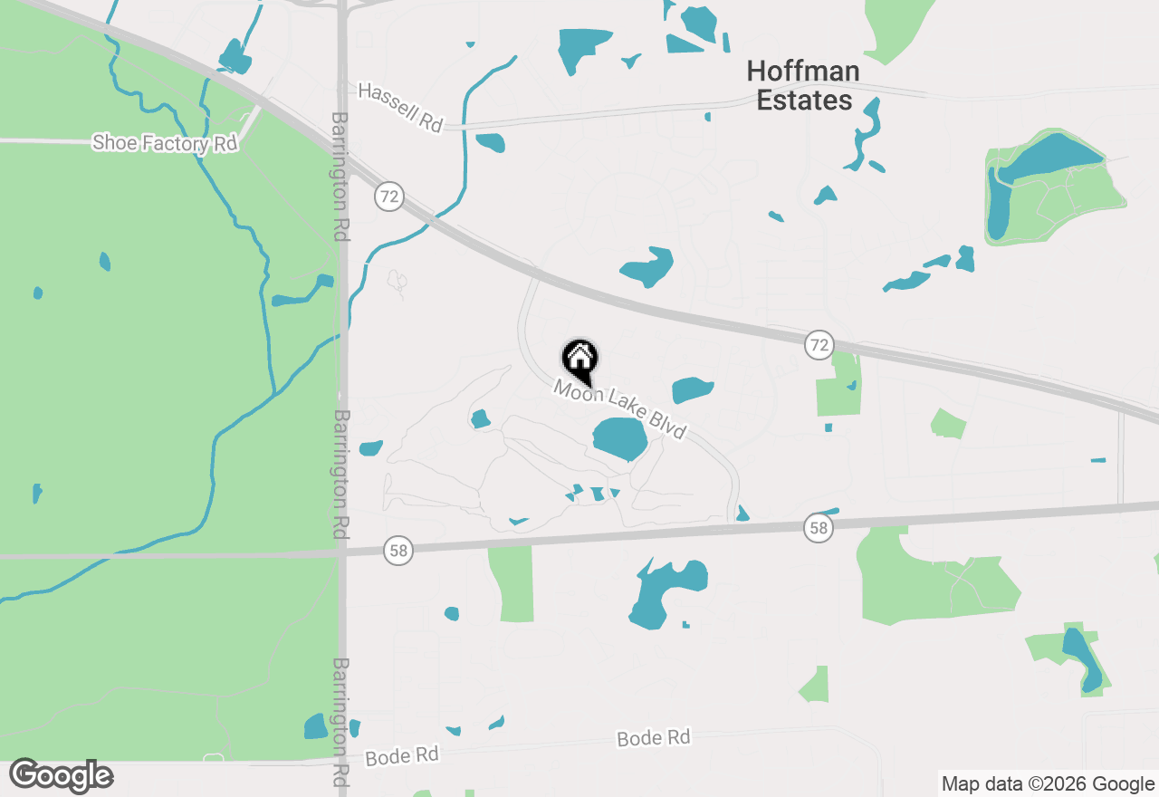 Map of 2178 Seaver Lane, Hoffman Estates, IL 60169