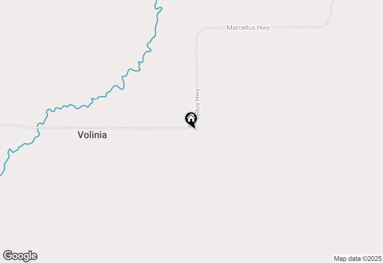 Map of 19315 Church Street, Marcellus, MI 49067