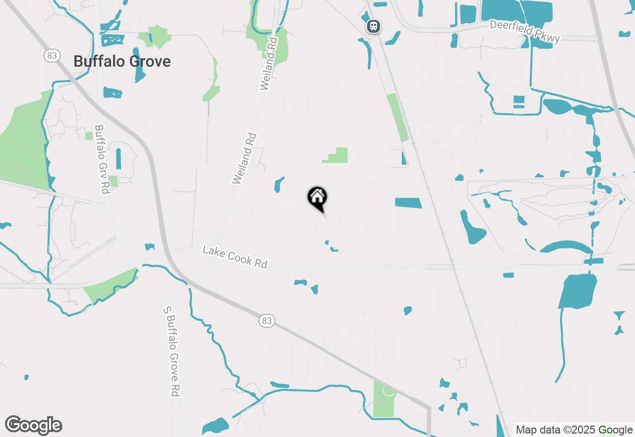 Map of 109 Lilac Lane, Buffalo Grove, IL 60089