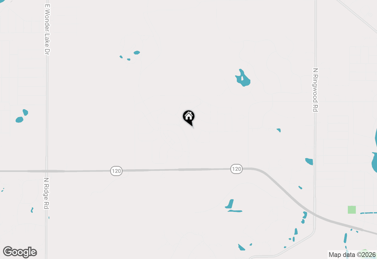 Map of 6365 Maple Glen Drive, Wonder Lake, IL 60097