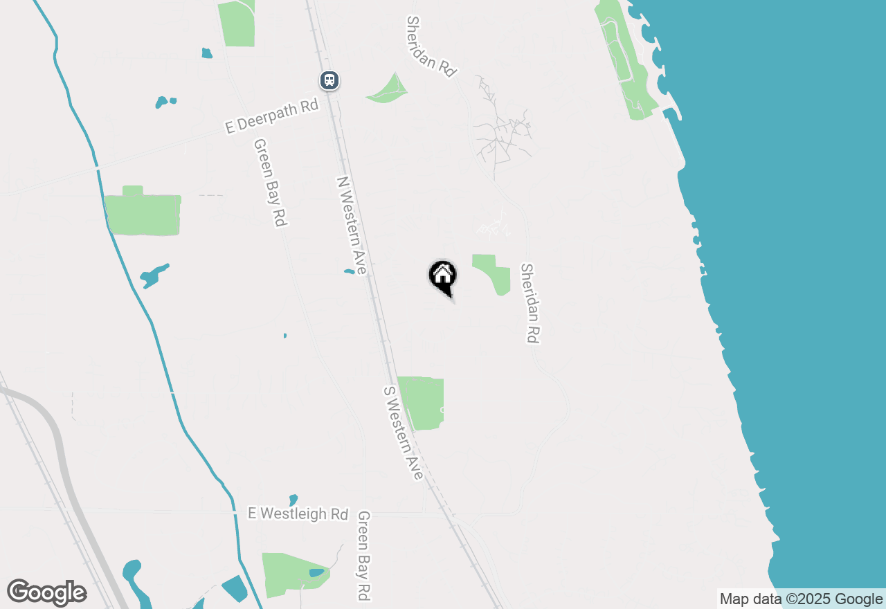 Map of 131 Wildwood Road, Lake Forest, IL 60045