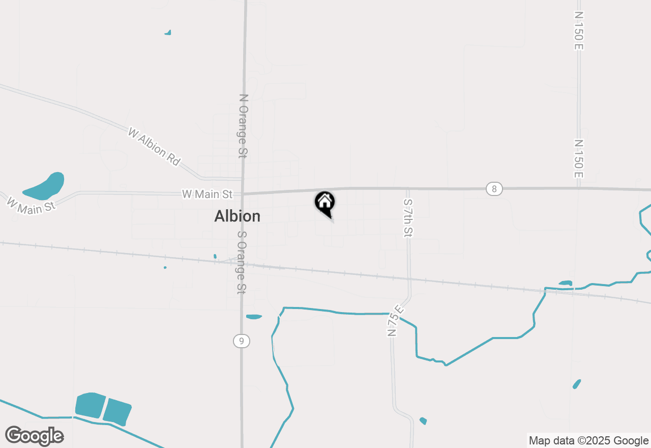 Map of 614 E South Street, Albion, IN 46701