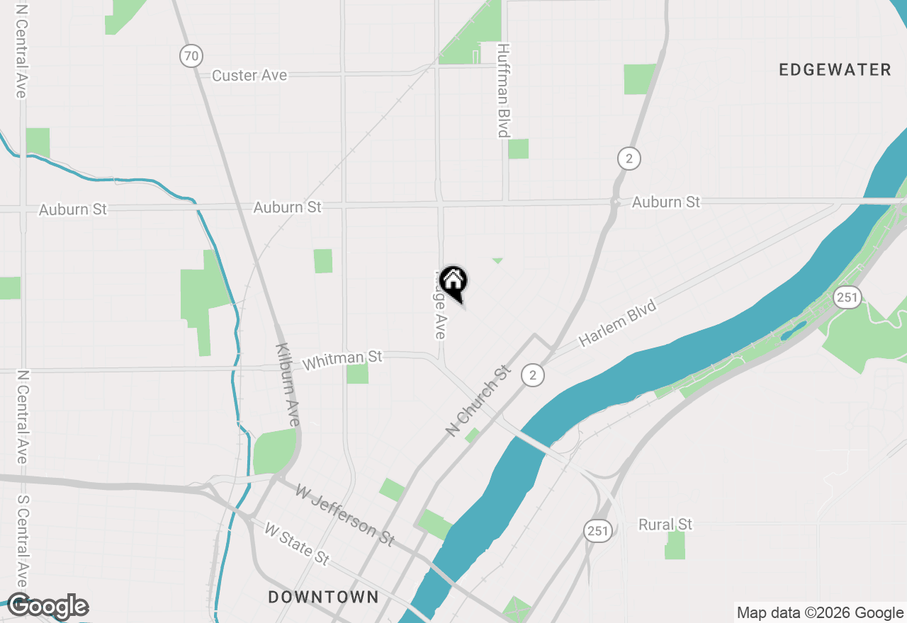 Map of 928 North Avenue, Rockford, IL 61103