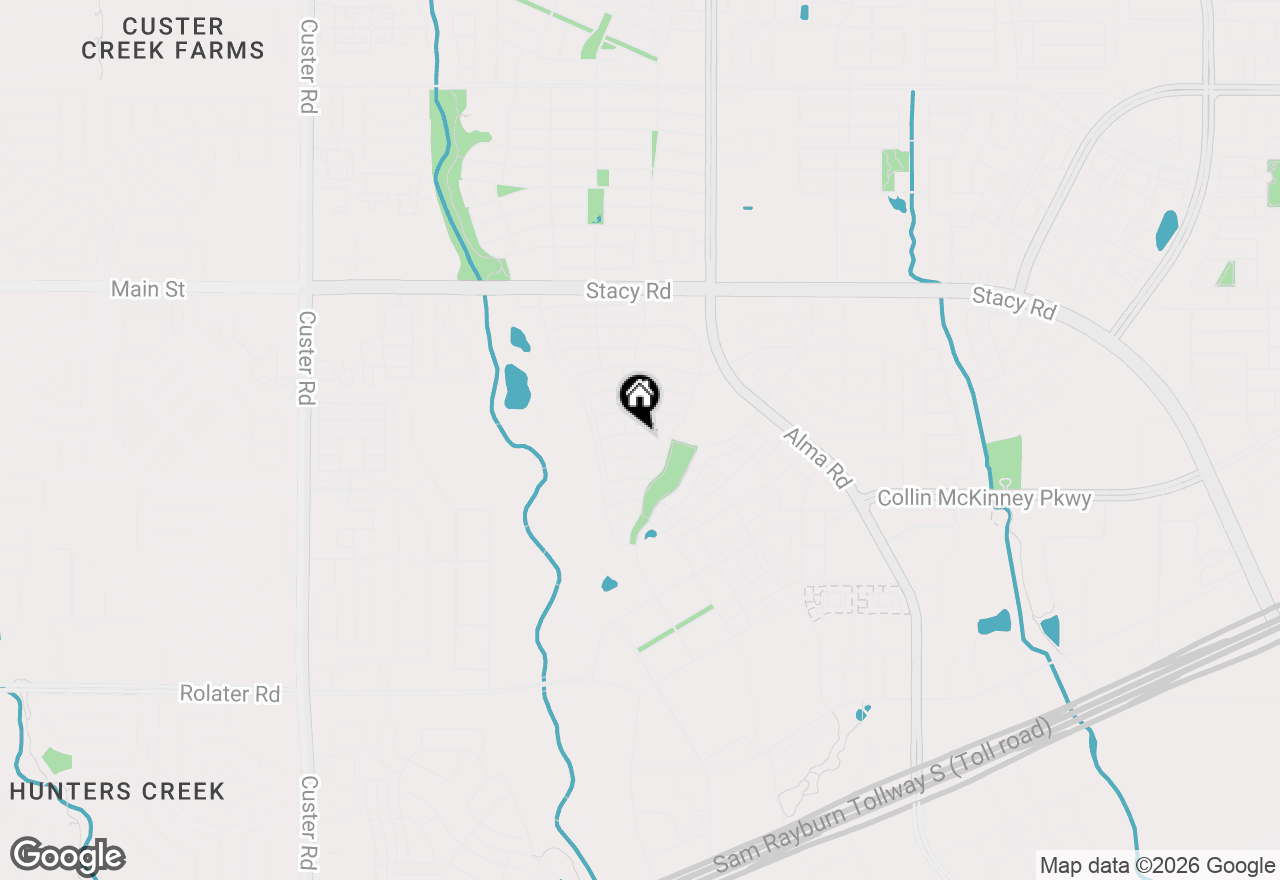 Map of 7905 Kickapoo Drive, Mckinney, TX 75070