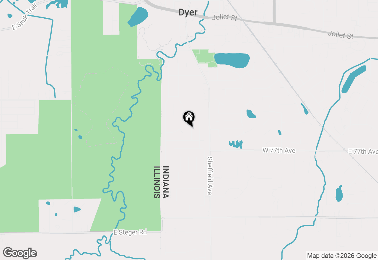 Map of 2710 Wood Drive #46311, Dyer, IN 46311