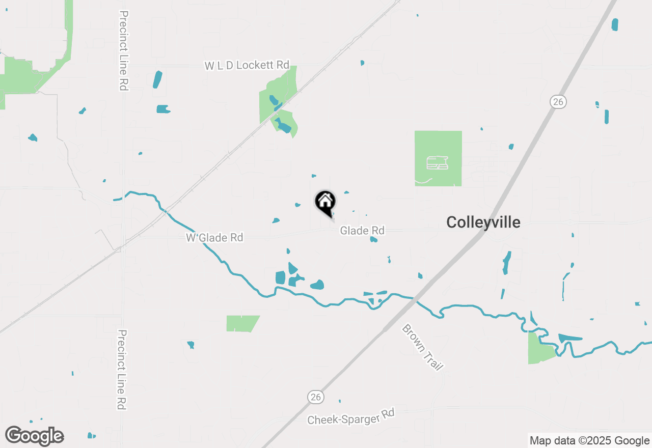 Map of 4901 Rockrimmon Court, Colleyville, TX 76034