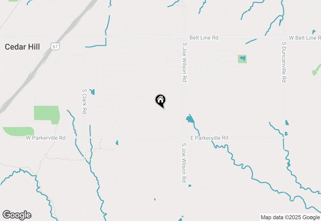 Map of 904 Turner Court, Cedar Hill, TX 75104