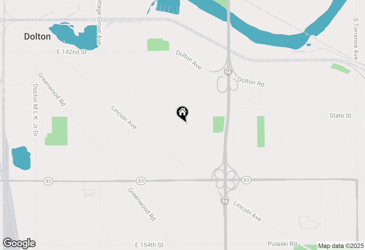 Map of 14627 Kimbark Avenue S, Dolton, IL 60419