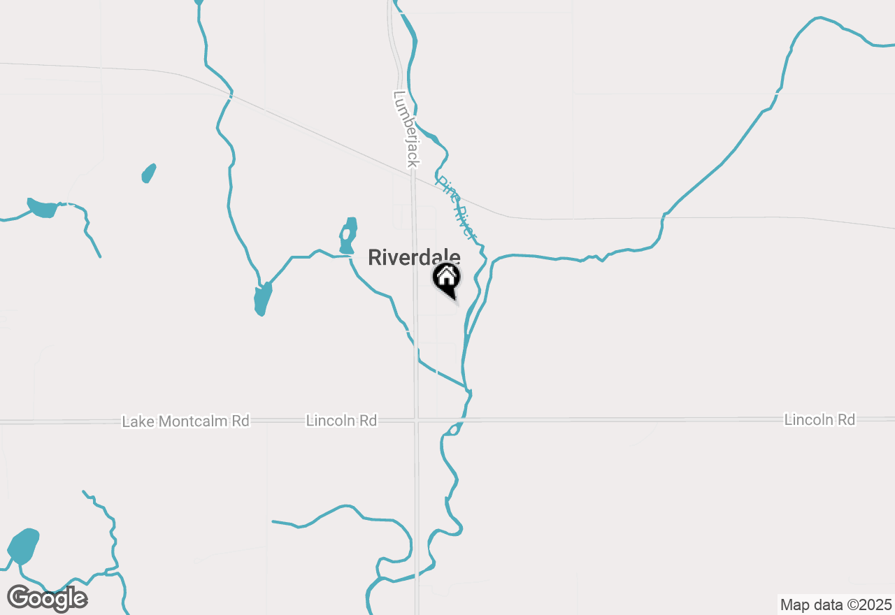 Map of 11406 3rd Street, Riverdale, MI 48877