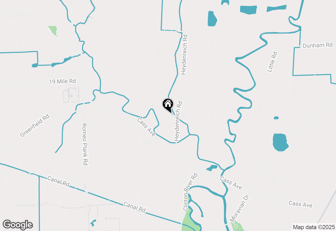 Map of 19793 Westchester Drive, Clinton Township, MI 48038