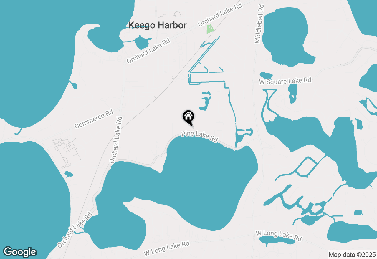 Map of 2900 Lakewoods, West Bloomfield, MI 48324