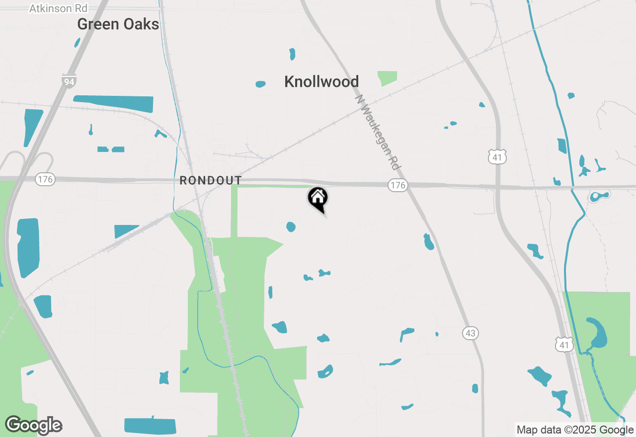 Map of 28585 Ashford Court, Lake Bluff, IL 60044