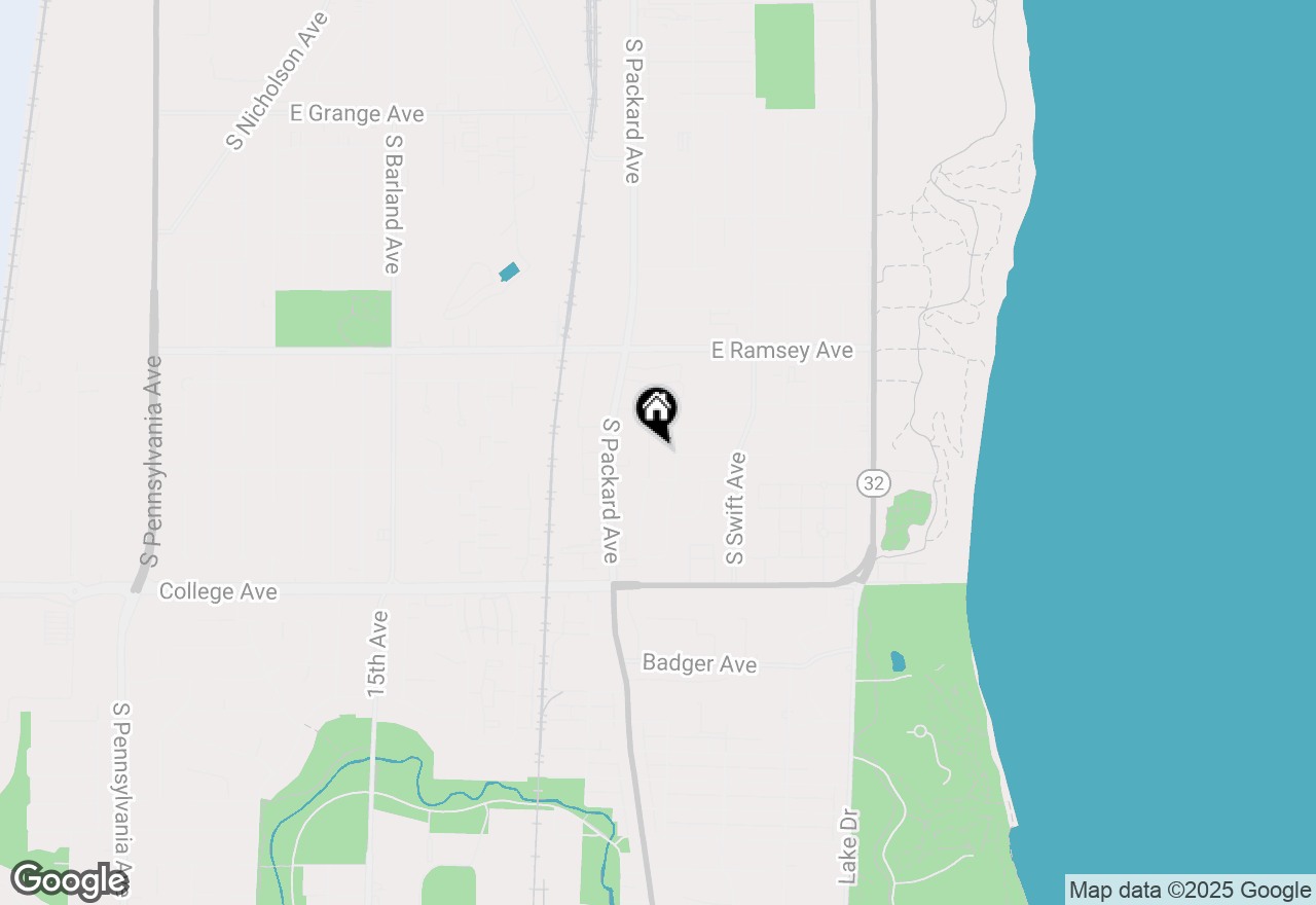 Map of 6068 S Cory Ave, Cudahy, WI 53110