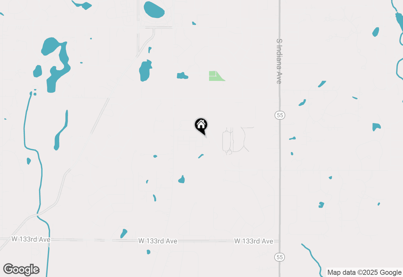 Map of 12730 Rutledge Street, Crown Point, IN 46307