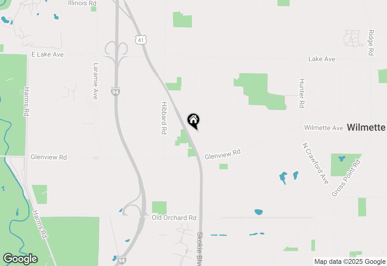 Map of 424 Skokie Boulevard, Wilmette, IL 60091